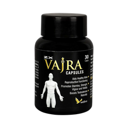 ZX Vajra Capsules | Natural Male Virility Supplement | 30N | 100% Veg