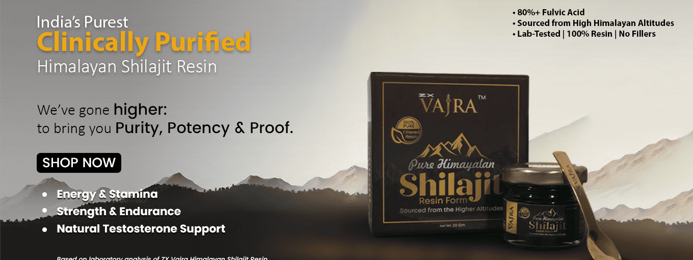 shilajit Banner